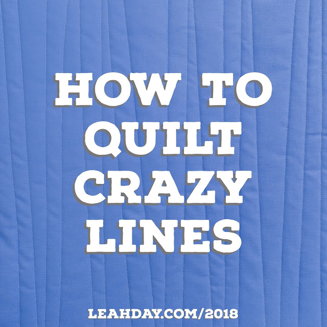 walking foot quilting lines